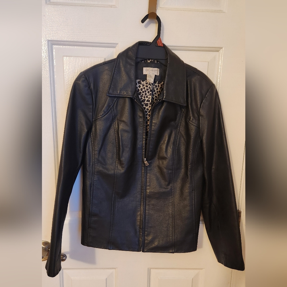 Womens Black Leather Jacket